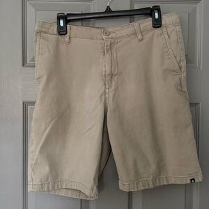 Matix Men's Khaki Flat Front Shorts